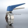 Stainless Steel Sanitary Butterfly Valves 5