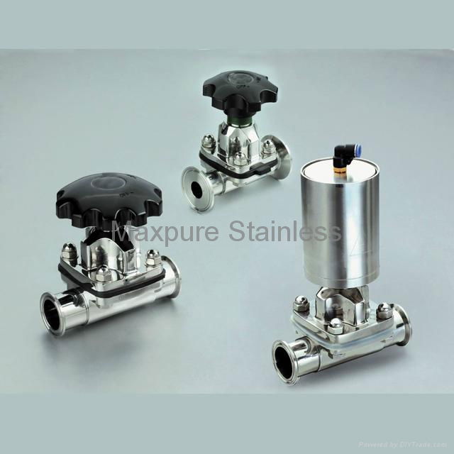 Stainless Steel Sanitary Diaphragm Valves 2