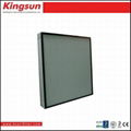 vacuum frame high efficiency mini pleated hepa filter h13