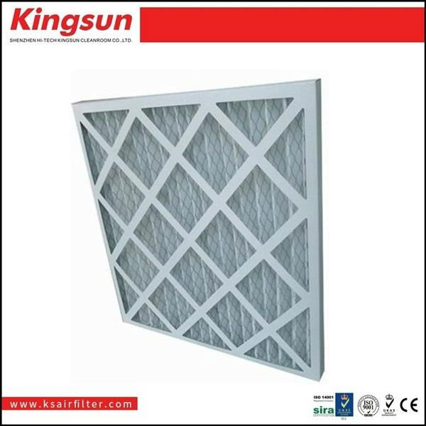 Non woven plastic frame pre filter 4