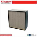 fiberglass h13 deep pleated hepa filter