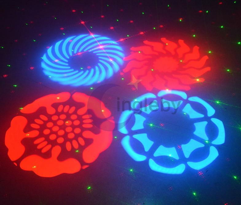 New Digital LED RGBW Effect Light DMX Disco DJ Stage Lighting for sale 3