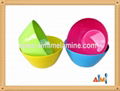  Various colorful melamine plastic bowl 1