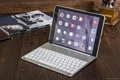 Portable Bluetooth Keyboard with Aluminium Case for iPad Air2 (silver) 5