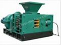 Carbon briquette machine