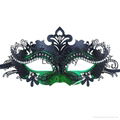 Unique St-Patricks-Day-Luxury-Metal-Rhinestone-mask 2