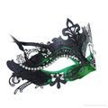 Unique St-Patricks-Day-Luxury-Metal-Rhinestone-mask 3