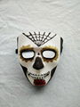 Hand-painted Glitter Halloween mask 1