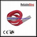 1T - 10T Polyester Flat Webbing Sling En 1492-1, industrial lifting slings 1