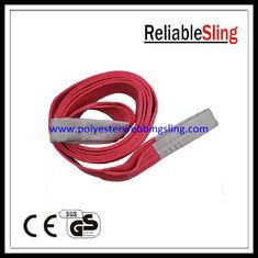 1T - 10T Polyester Flat Webbing Sling En 1492-1, industrial lifting slings