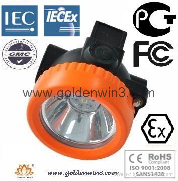 LED cordless cap lamp headlamp safety lamp helmet lamp mining lamp miners lamp