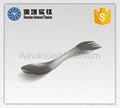 2016 Brand New Titanium multi-functional Spork Fork and Knife