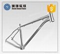 2016 New Design Customized OEM CNC Titanium Bicycle frames and parts