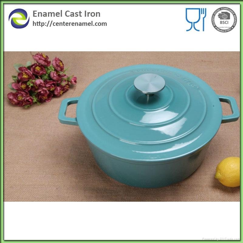 cast iron pots and pans dutch oven hot pot enamel porcelain pots 5