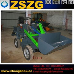 20.Articulated Battery loader without cabine Small Pay Loader