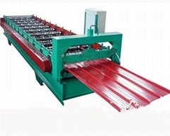 Roof wall panels forming machine