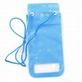 Plastic dry mobile pouch