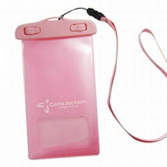 Swimming dry pvc cellphone bag