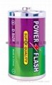 POWER FLASH LR20碱性干电池（环保型0.00%汞,镉,铅）