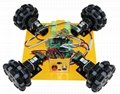 4WD Omni Wheel Arduino Compatible Mobile Robotics car 10008 4