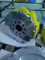 A set of 15inch(375mm) mecanum wheel with PU roller(Load cacipity 4500KG) NM375A 4
