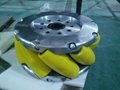 A set of 15inch(375mm) mecanum wheel with PU roller(Load cacipity 4500KG) NM375A 3
