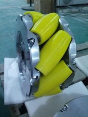 A set of 15inch(375mm) mecanum wheel with PU roller(Load cacipity 4500KG) NM375A
