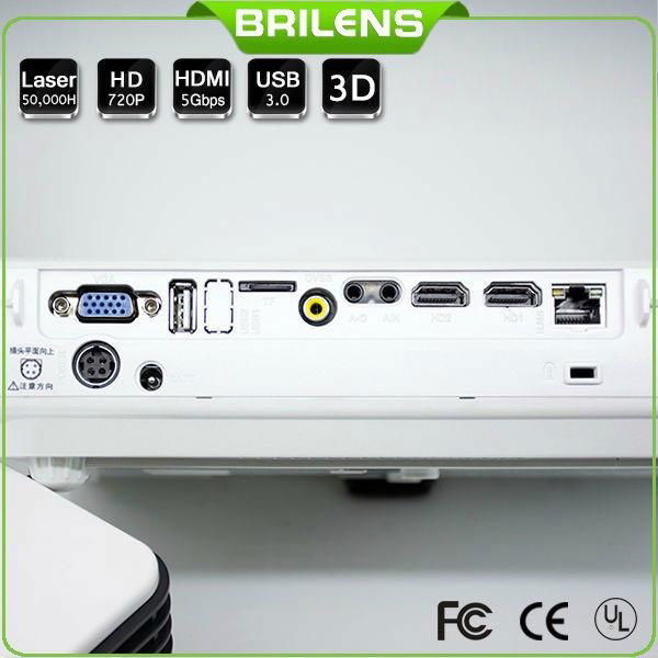 brilens LS1280 cheap and high quality usb used laser projectors for android phon 3