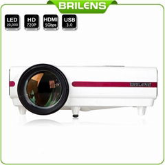 brilens EL1280 1280*800 resolution support 1080p hot sale mini projector