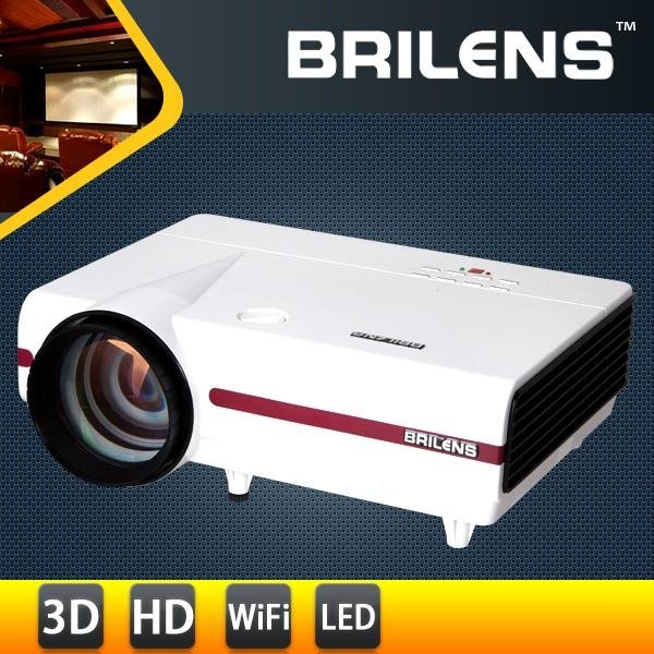 brilens EL1280 1280*800 resolution support 1080p hot sale mini projector 4