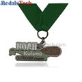  Soft Enamel Sports Medal with Sublimation  Ribbon 1