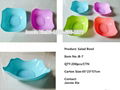 Plastic Fruit Basket Salad Bowl 