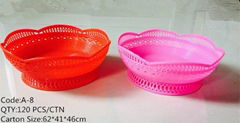 Plastic Round Fruit Basket