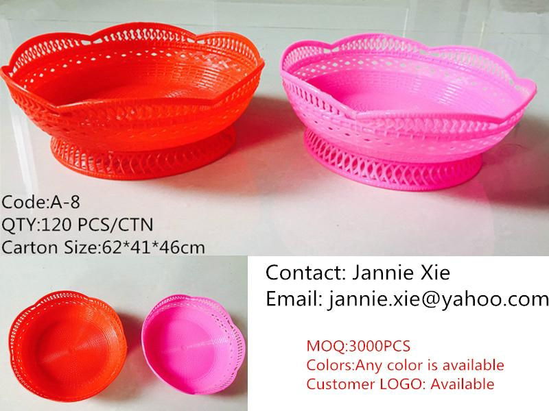 Plastic Round Fruit Basket 2