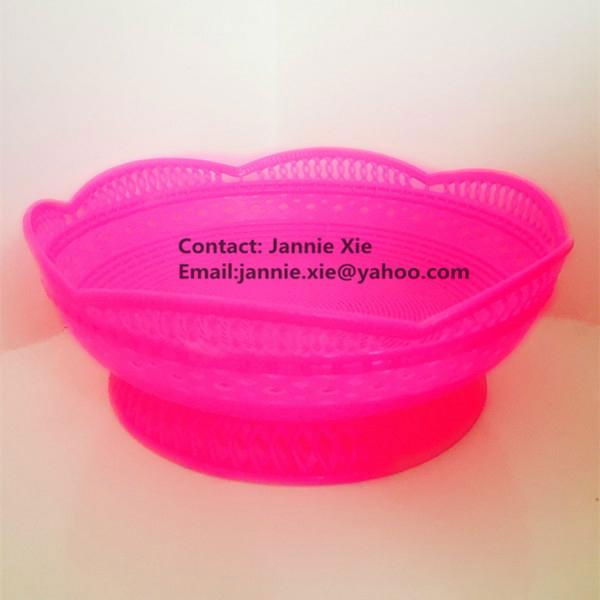 Plastic Round Fruit Basket 3