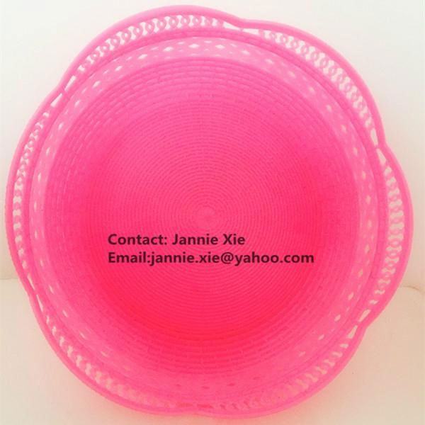 Plastic Round Fruit Basket 5