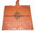 PE Rain Ponchos Disposable Rain Ponchos