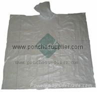 Biodegradable Rain Ponchos Disposable Rain Poncho Emergency Rain Poncho