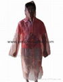 Disposable Raincoats Emergency Rain coats supplier PE Raincoat PE Rain coats
