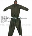 Nylon Motorbicycle Raincoats Polyester Raincoats 