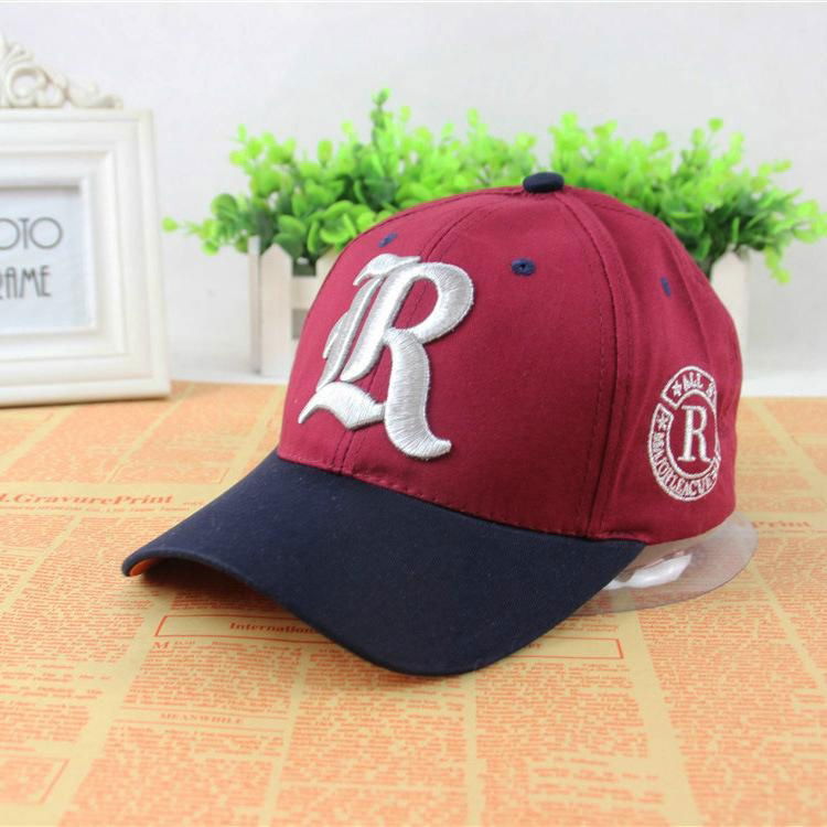 Classical Design Cotton Six Panels Baseball Cap Wholesale 2