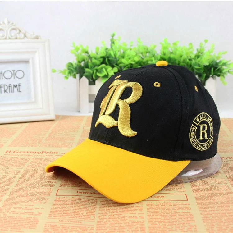 Classical Design Cotton Six Panels Baseball Cap Wholesale 3