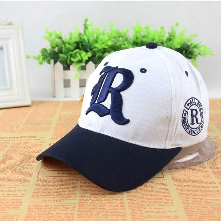 Classical Design Cotton Six Panels Baseball Cap Wholesale 4