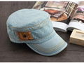 Fashion Denim Unsexy Army Cap Military Cap 3