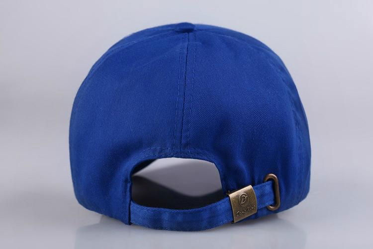 Simple Blank Colorful Cotton Baseball Cap With OEM Logo Accept 4