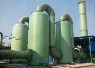 FRP desulfurizing tower 2