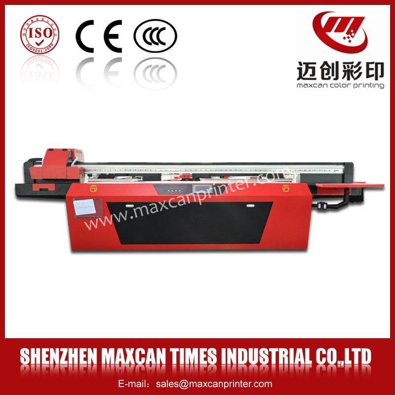 Cheap screen printing machine !Maxcan F2500E uv flatbed printer for glass 