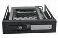 2.5 in Single Bay hdd enclosure with lock design Supports hot swap hdd enclosure 2