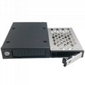 single bay 2.5in hdd for 3.5In Tray less Hot hdd enclosure Sata Mobile Rack 5