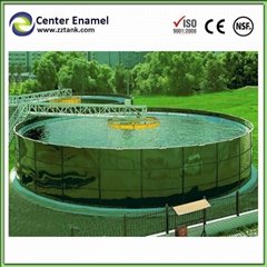 Center Enamel Fire Fighting Water Storage Tank